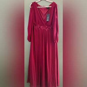 Everpretty Maxi Dress Red